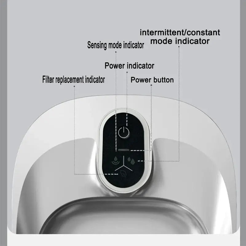 4L Wireless Cat Water Fountain 4000mAh Battery Operated,Ultra Quiet Pet Water Fountain with Motion Sensor for Cats Dogs