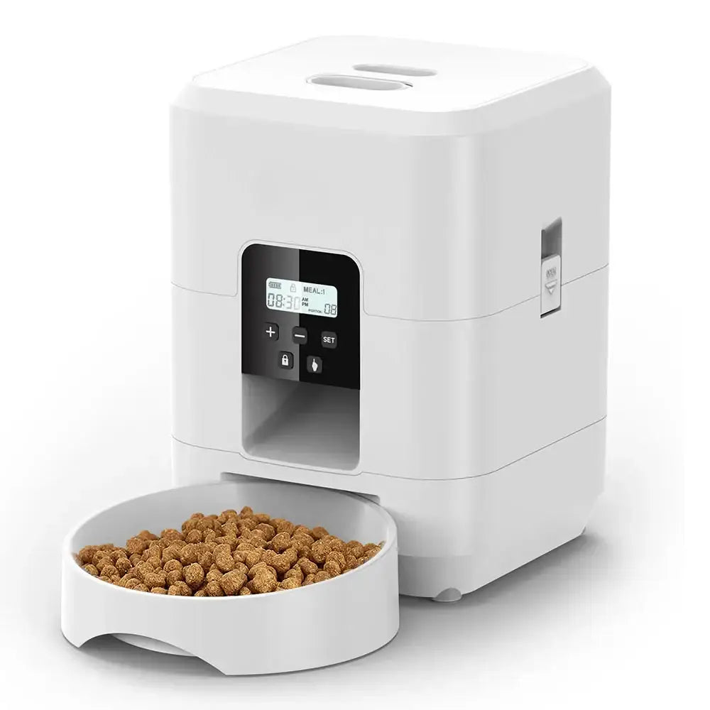 New 2L pet feeder smart food dispenser for cats and dogs regular and quantitative feeding of pets scientific feeding