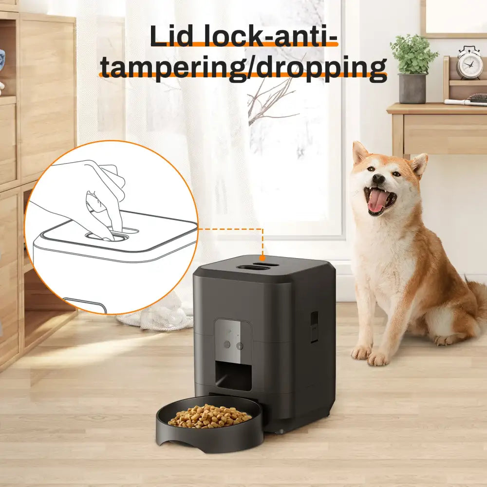 Smart Pet Feeder Automatic Cat Feeder Dog Slow Food Machine With Timed Quantitative Automatic Cat Food Dispenser Cat