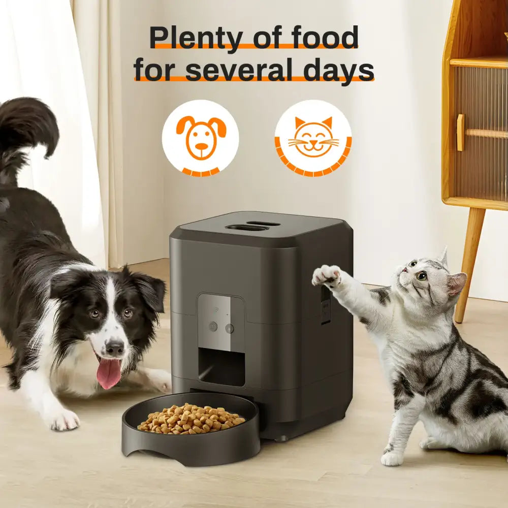 Smart Pet Feeder Automatic Cat Feeder Dog Slow Food Machine With Timed Quantitative Automatic Cat Food Dispenser Cat